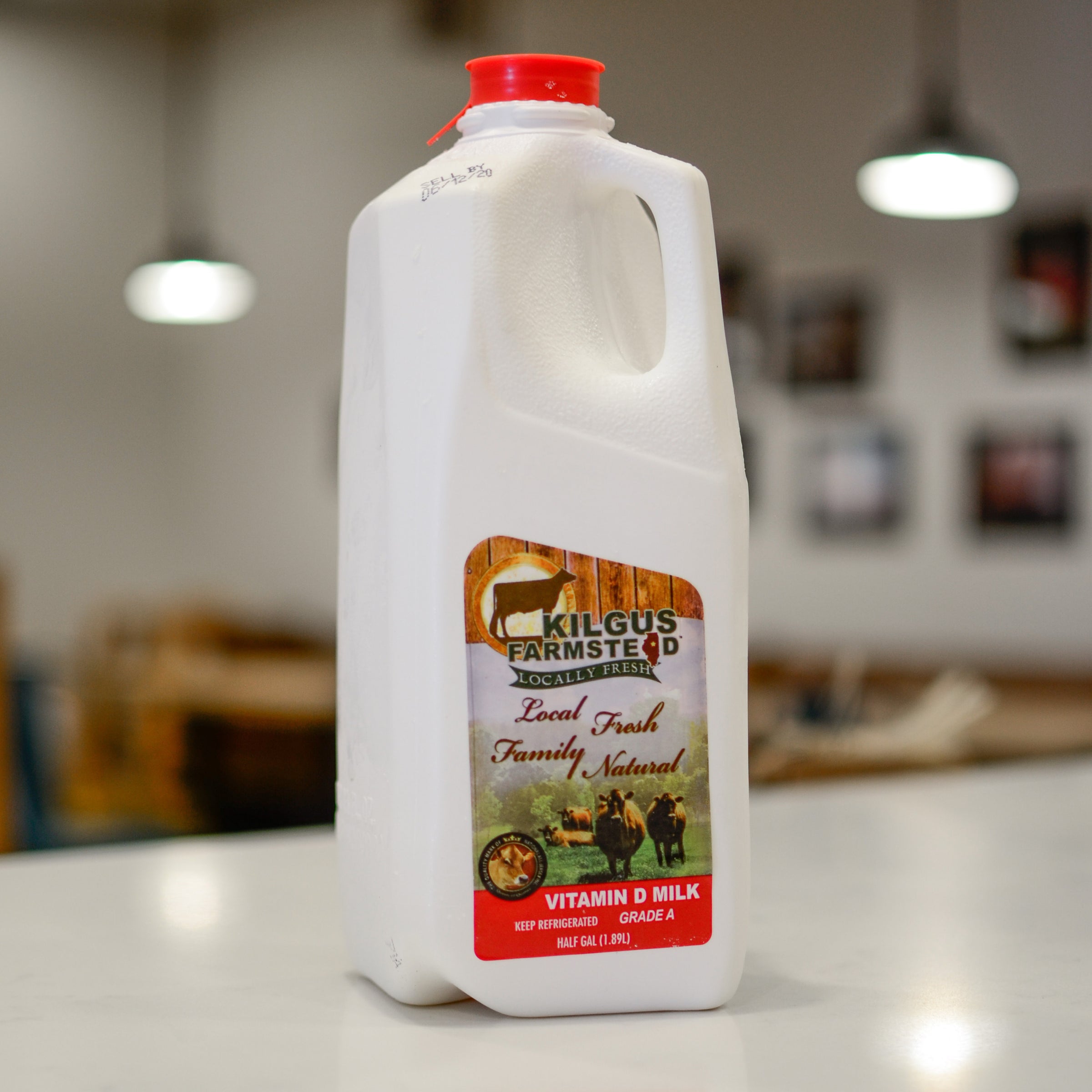 2 Litre Whole Milk Poly Bottle, Fresh Milk, Local Milk Delivery